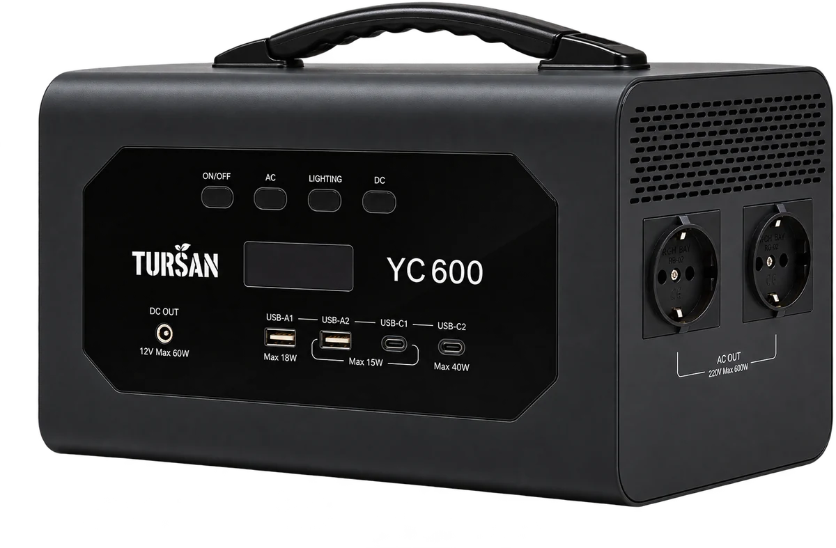 Tursan YC600 portable power station