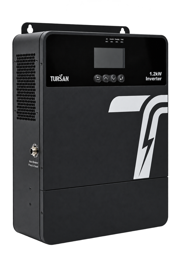 JC-AC-1.2KW Solar Inverter — front view
