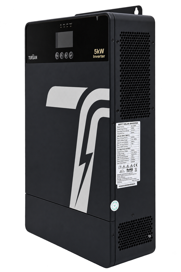 JC-AC-5.5KW Solar Inverter — front view