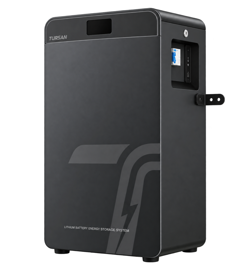 TSA-LFP48-100 LiFePO4 Battery — front view