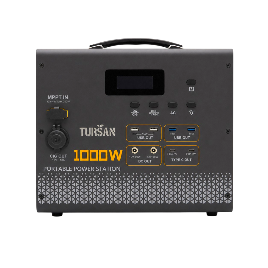 YC1100 Portable Power Station — front view