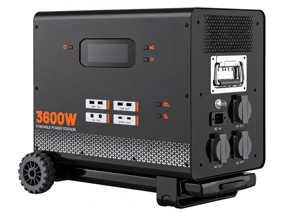 YC3600 Portable Power Station — front view